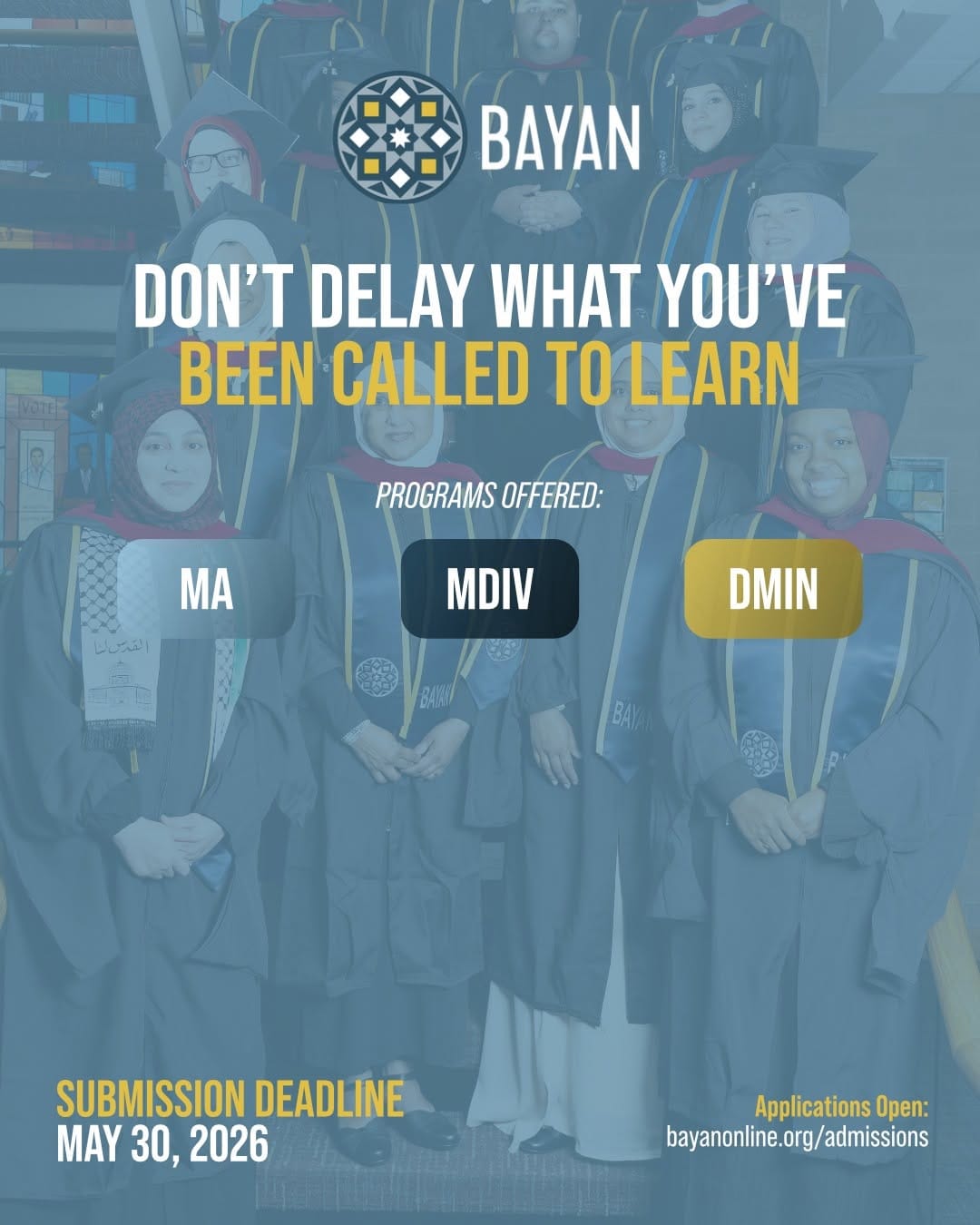 Post 6 by Bayan Islamic Graduate School on Instagram (image)