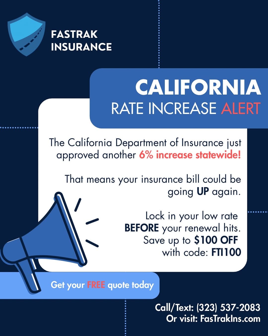 Post 3 by FasTrak Insurance Solutions on Instagram (image)