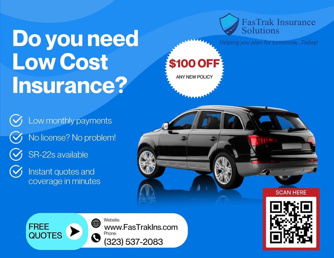 Post 10 by FasTrak Insurance Solutions on Instagram (image)