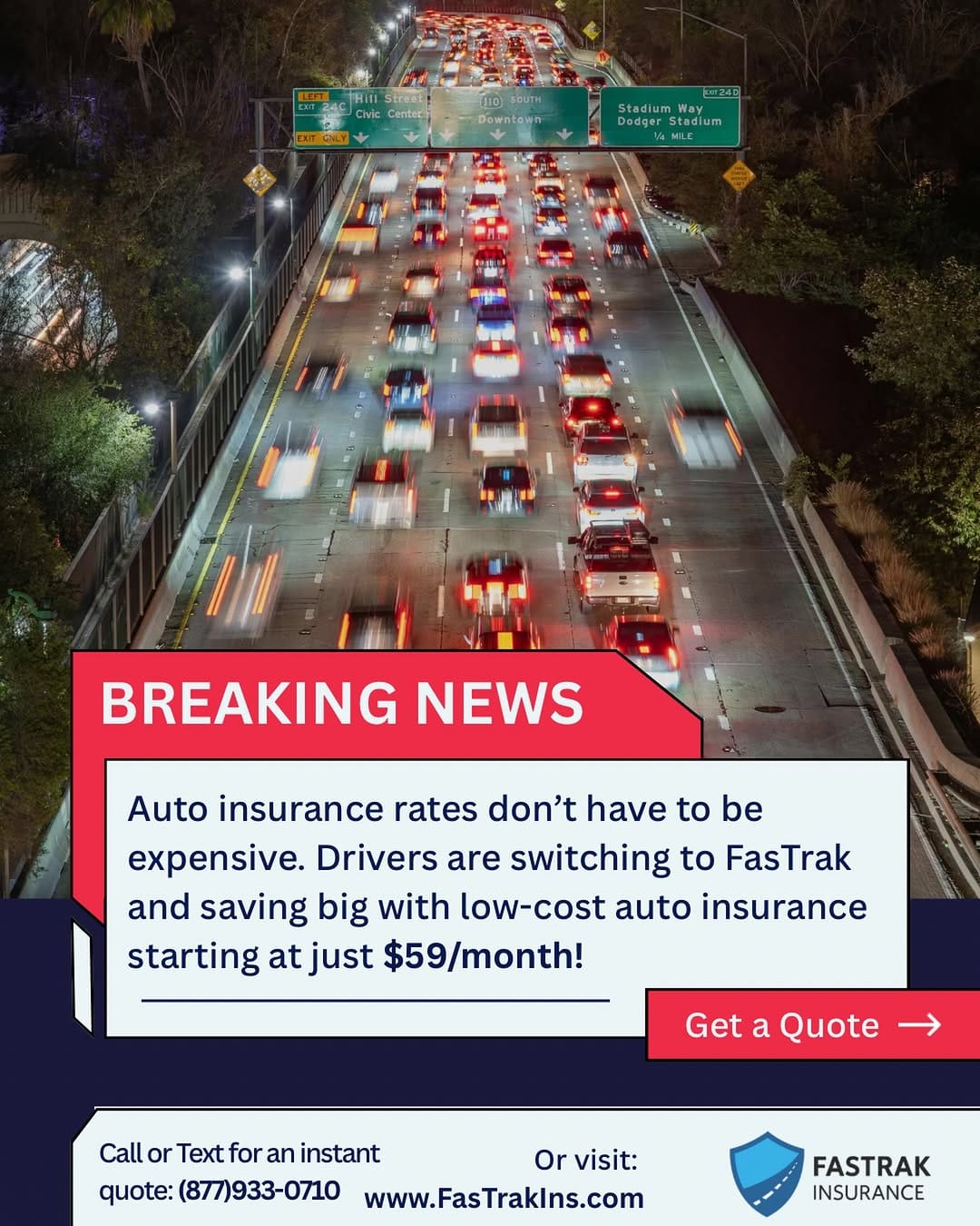 Post 8 by FasTrak Insurance Solutions on Instagram (image)