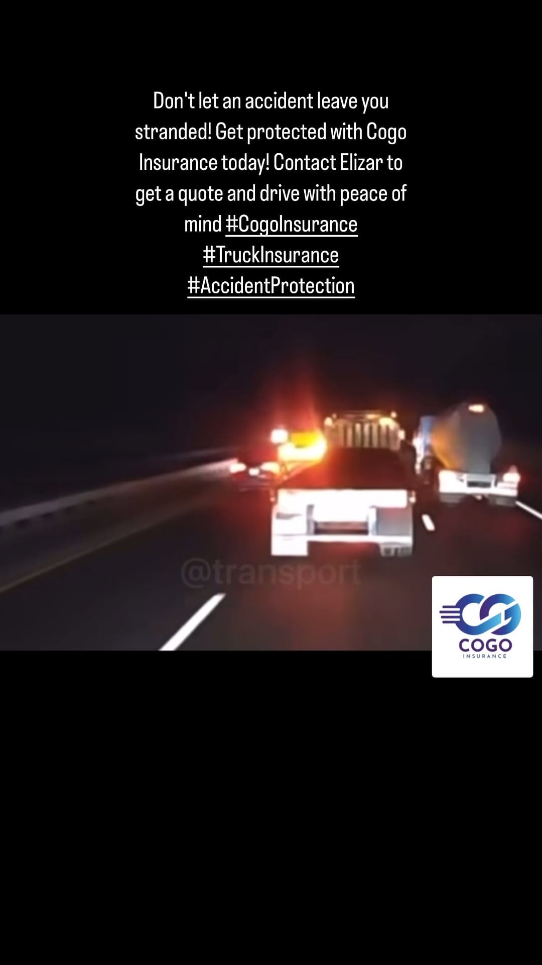 Post 6 by Cogo Insurance on Instagram (video)