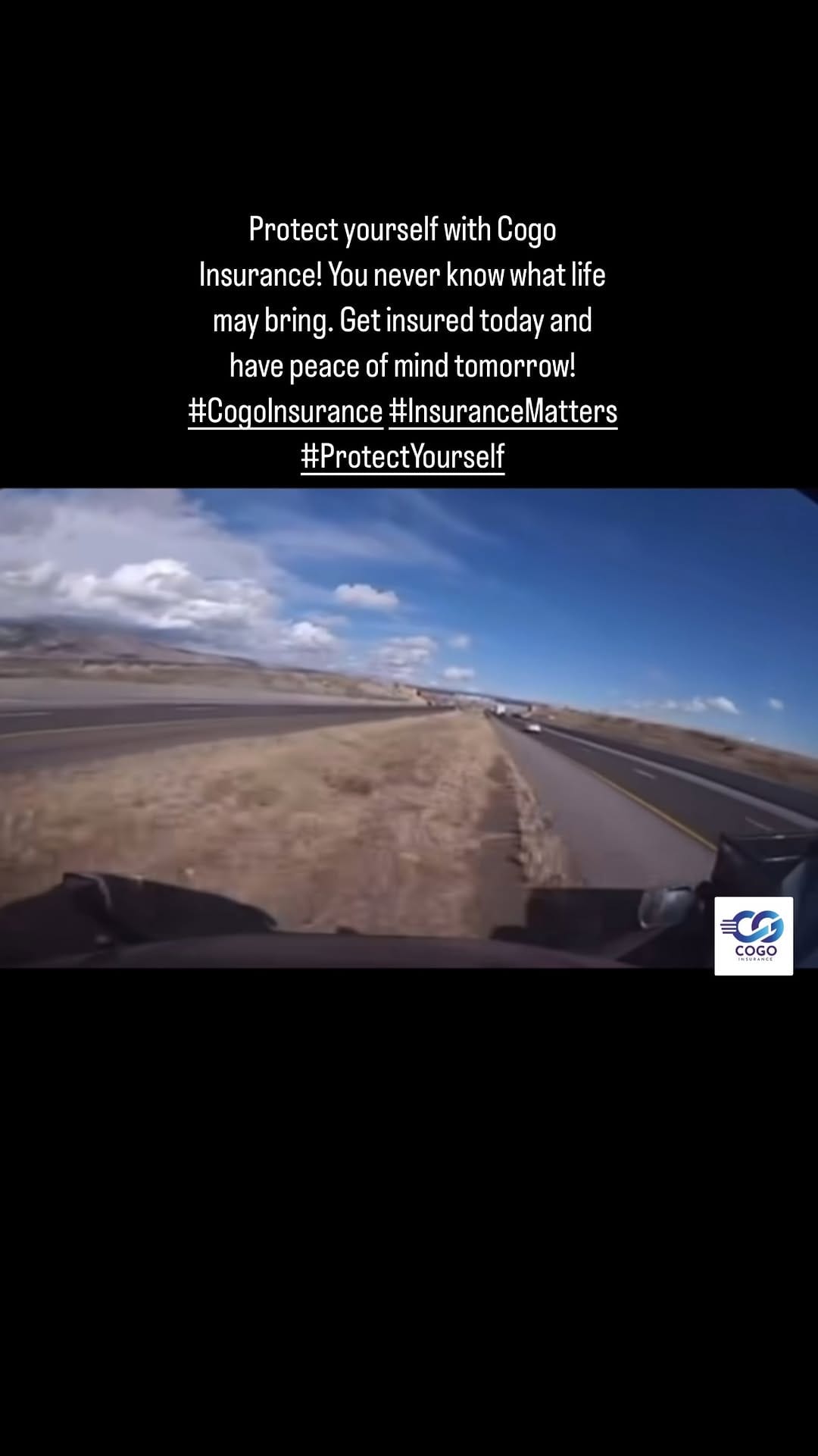 Post 9 by Cogo Insurance on Instagram (video)