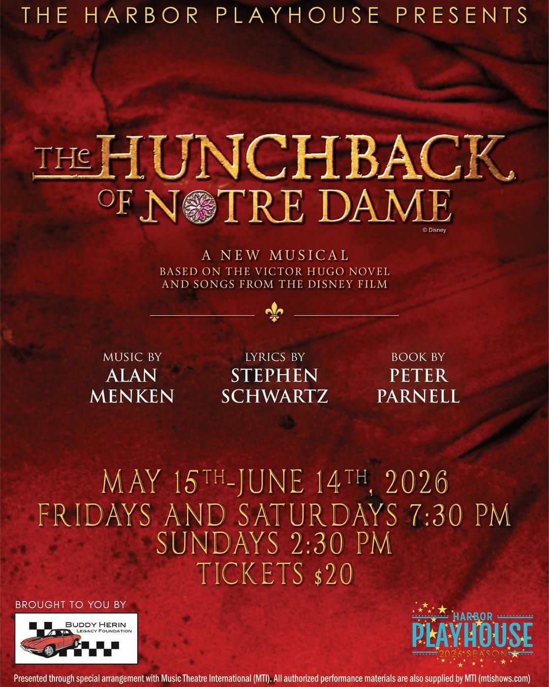 Post 10 by Harbor Playhouse on Instagram (image)