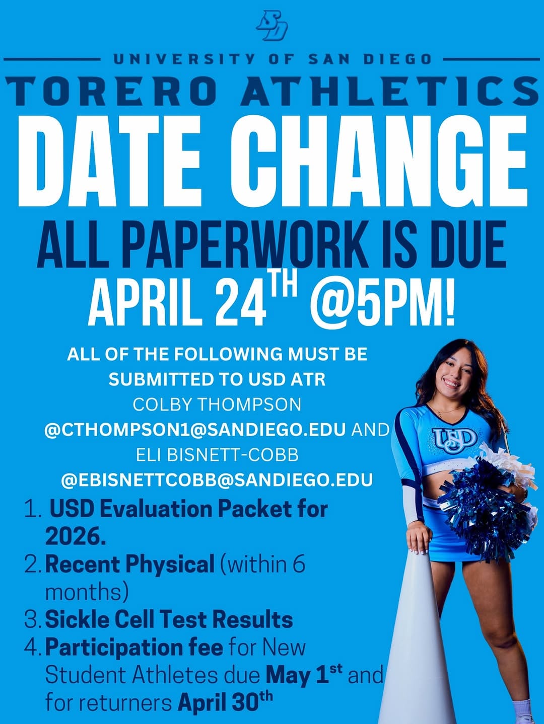 Post 5 by San Diego Cheerleading on Instagram (image)