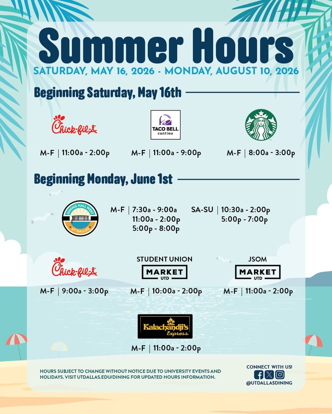 Post 8 by UTD Dining on Instagram (image)