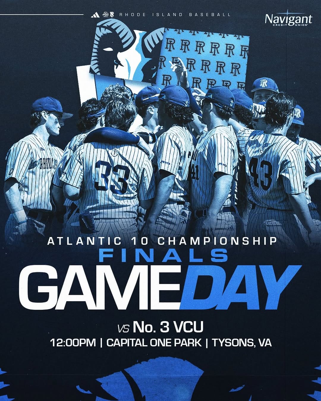 Post 4 by URI Baseball on Instagram (image)