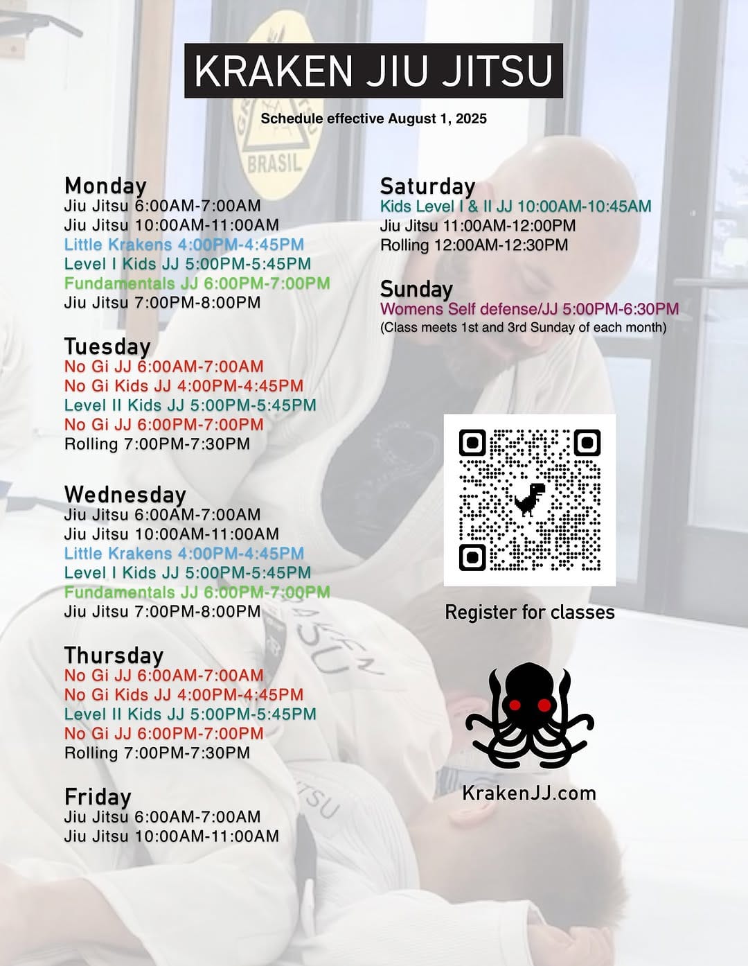 Post 8 by Kraken Jiu Jitsu Academy on Instagram (image)