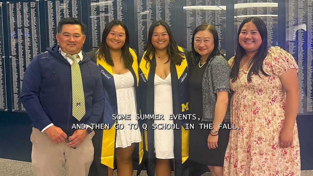 Post 10 by Michigan Women’s Golf on Instagram (video)