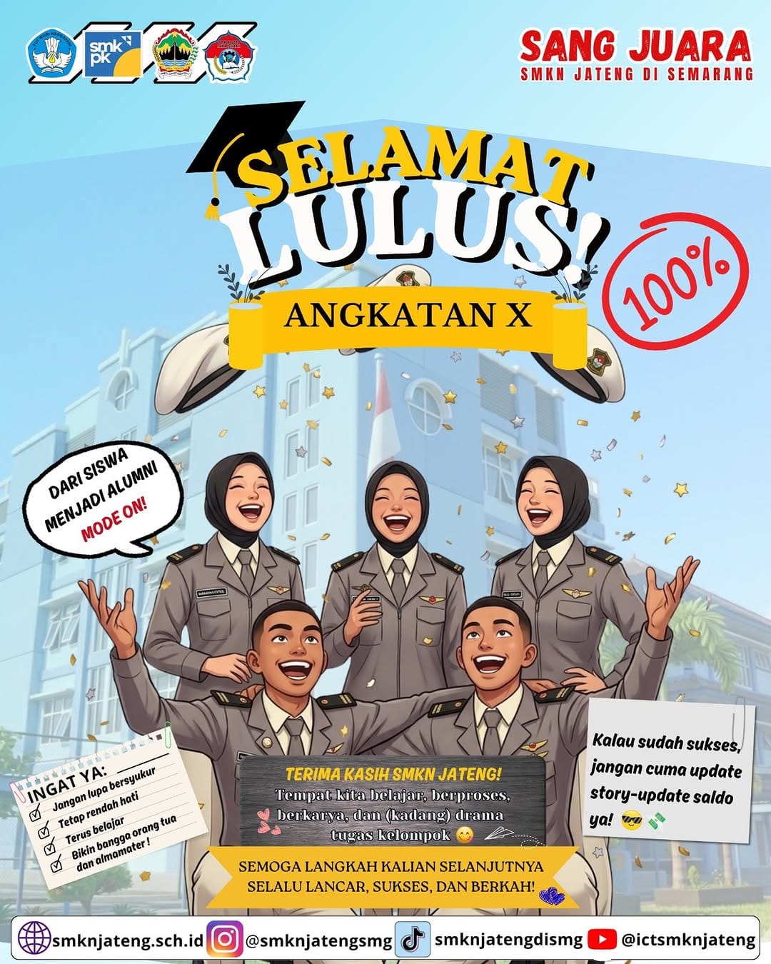 Post 9 by SMK NEGERI JATENG DI SEMARANG on Instagram (image)