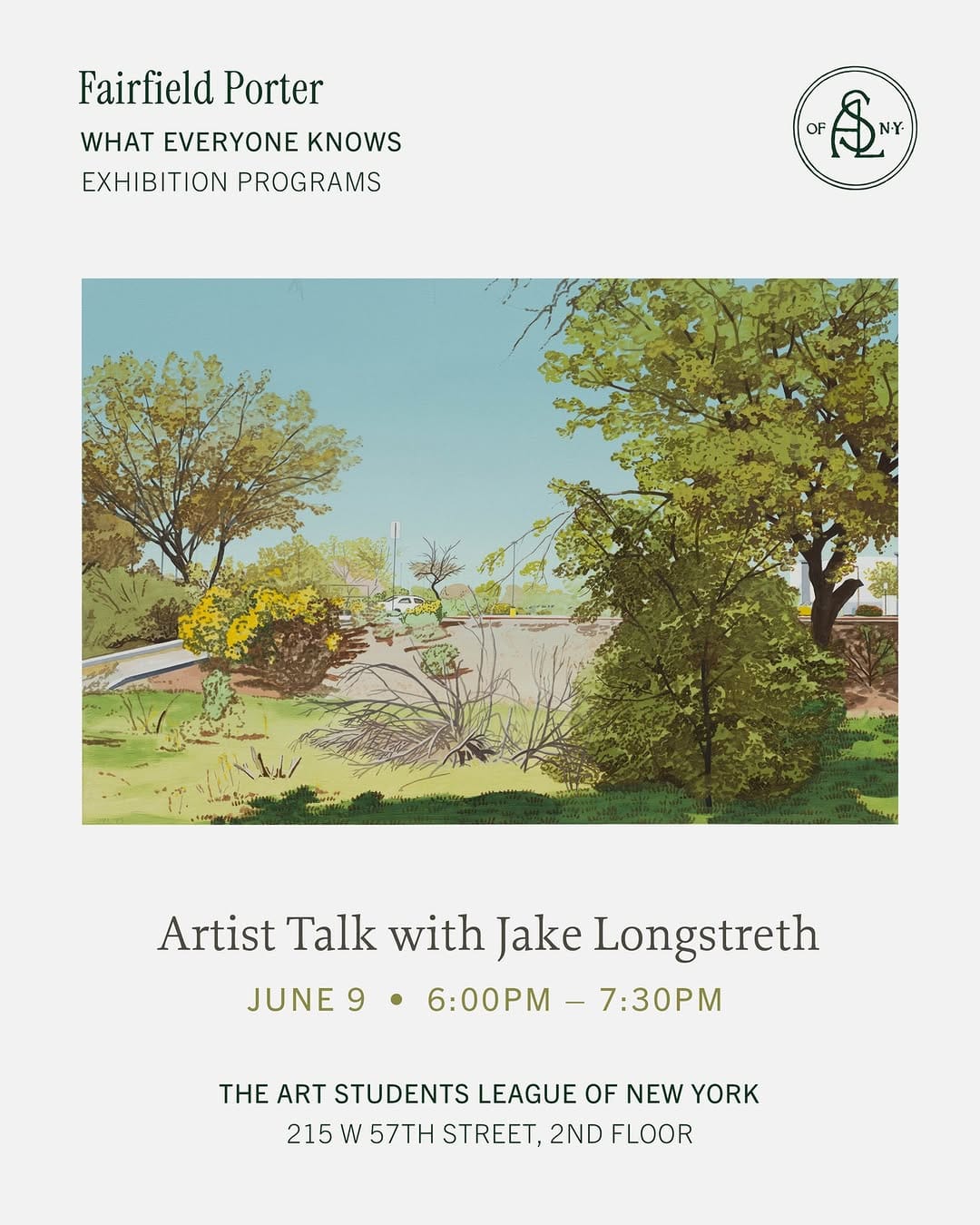 Post 6 by The Art Students League of NY on Instagram (carousel)
