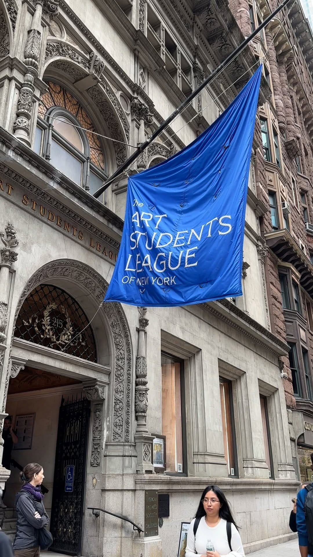 Post 10 by The Art Students League of NY on Instagram (video)