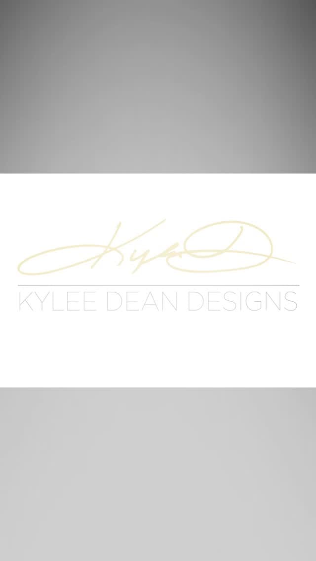 Post 4 by Kylee Dean Designs on Instagram (video)