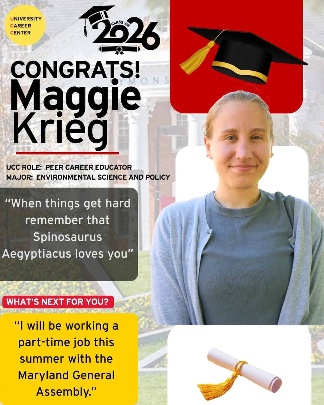 Post 3 by UMD Career Center on Instagram (image)