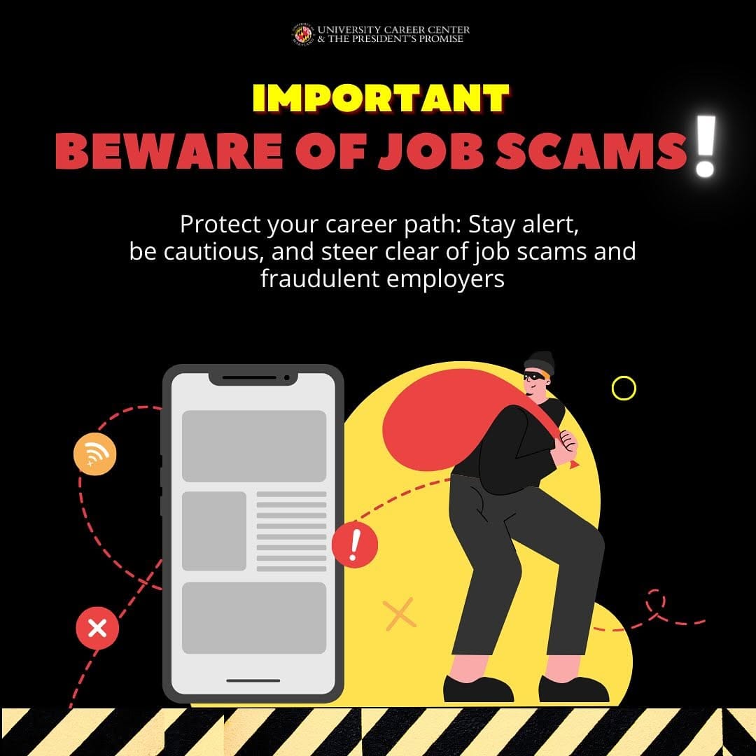 Post 10 by UMD Career Center on Instagram (image)