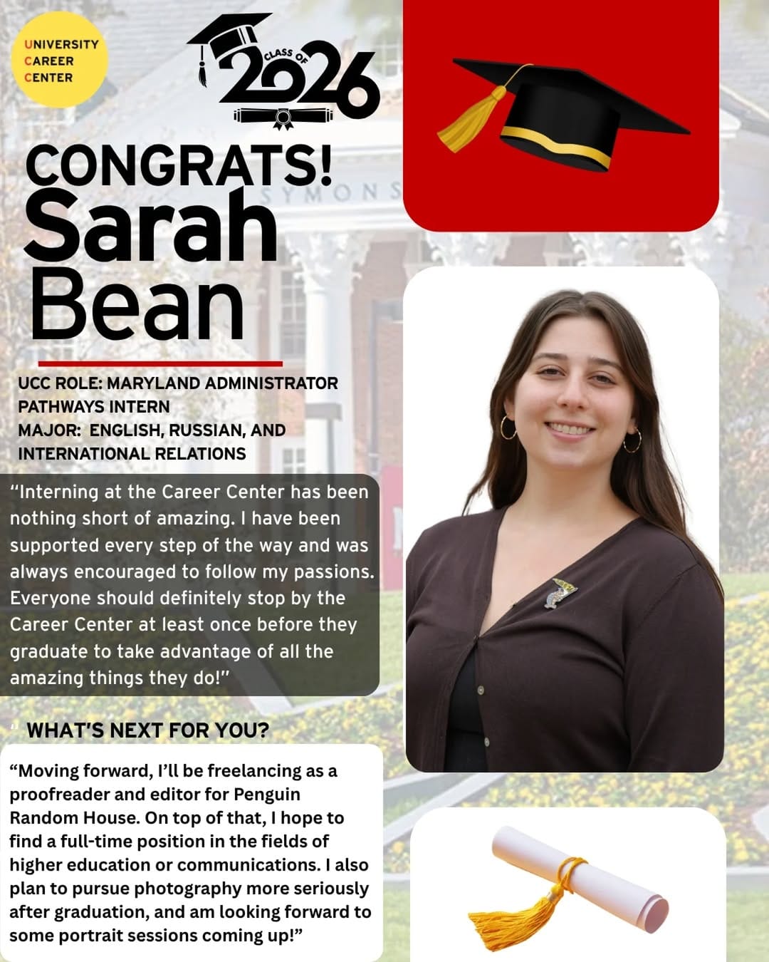 Post 7 by UMD Career Center on Instagram (image)