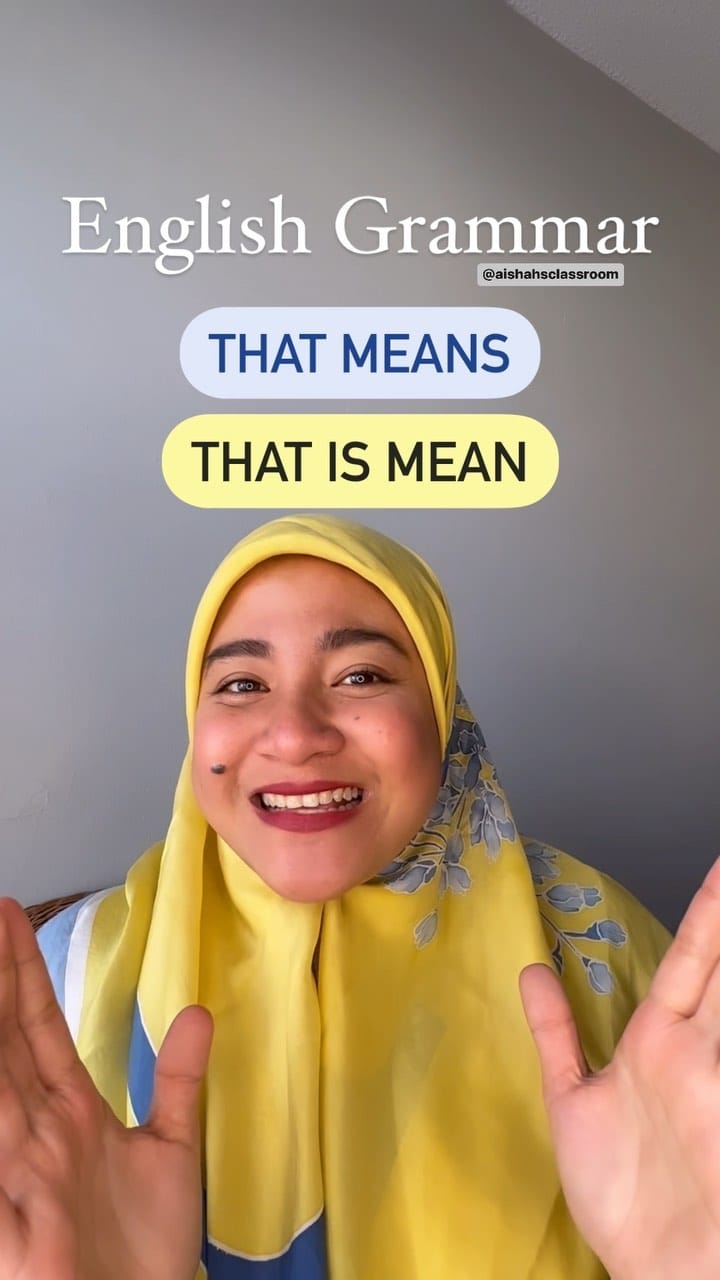 Post 8 by English Made Easy for Malaysian Adult Learners on Instagram (video)