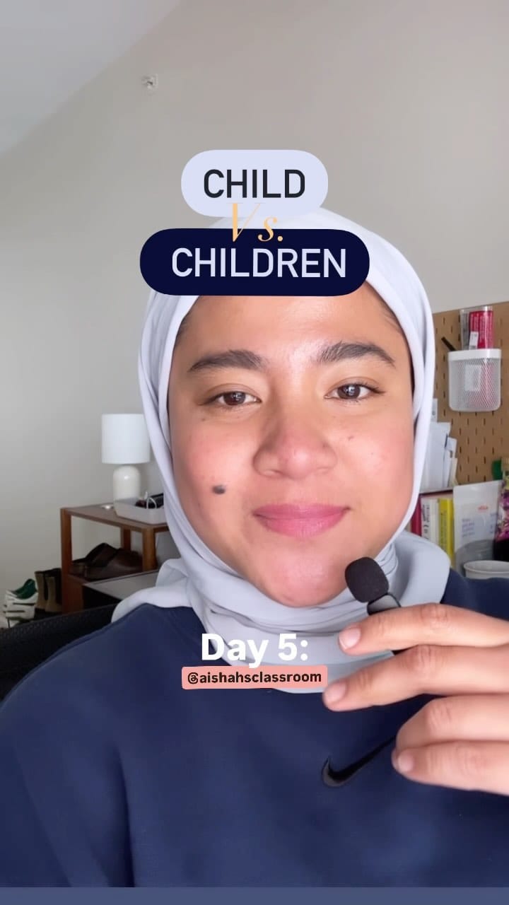 Post 7 by English Made Easy for Malaysian Adult Learners on Instagram (video)
