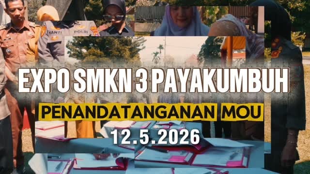 Post 8 by SMKN 3 PAYAKUMBUH on Instagram (video)