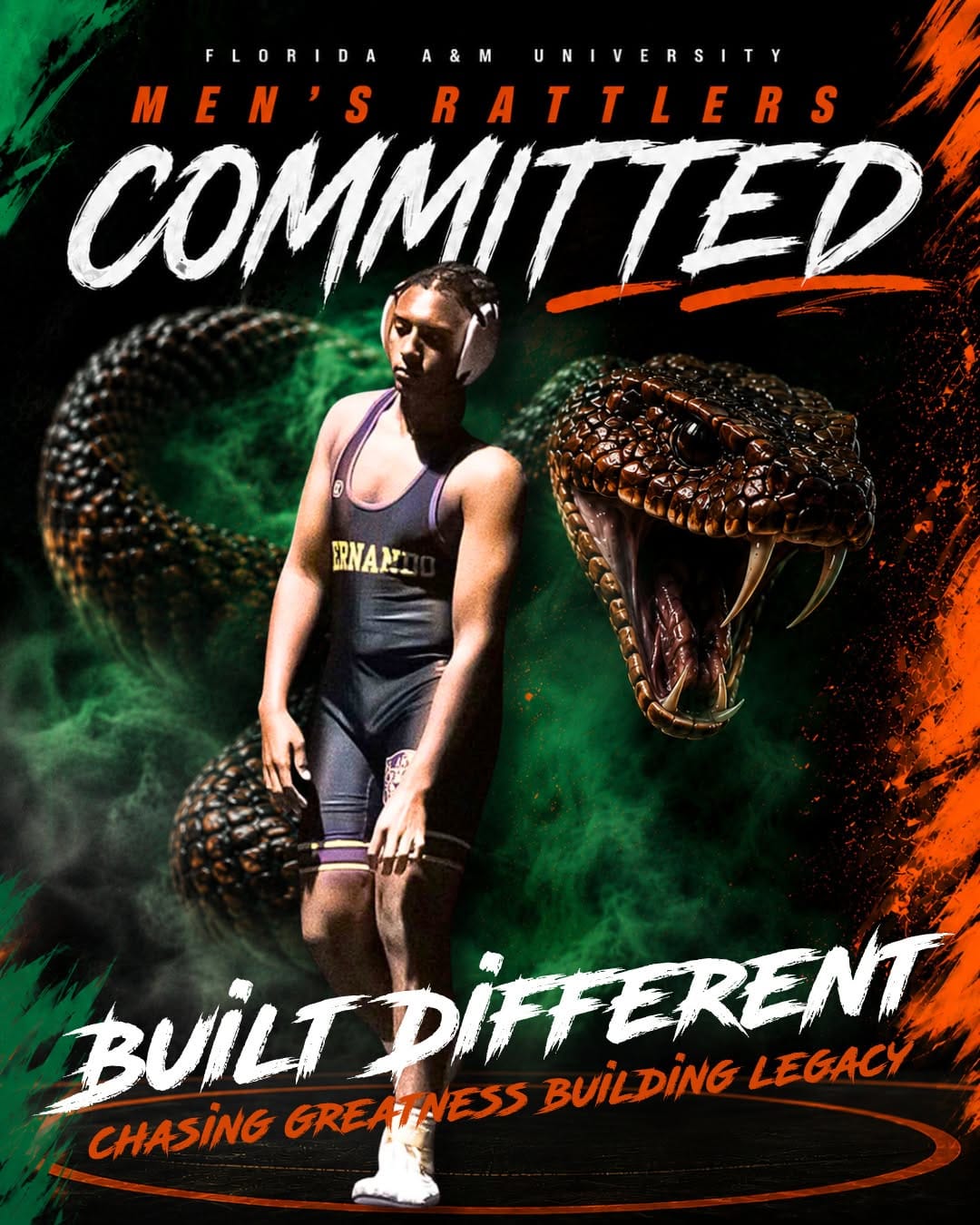 Post 7 by Wrestling Club at FAMU on Instagram (image)