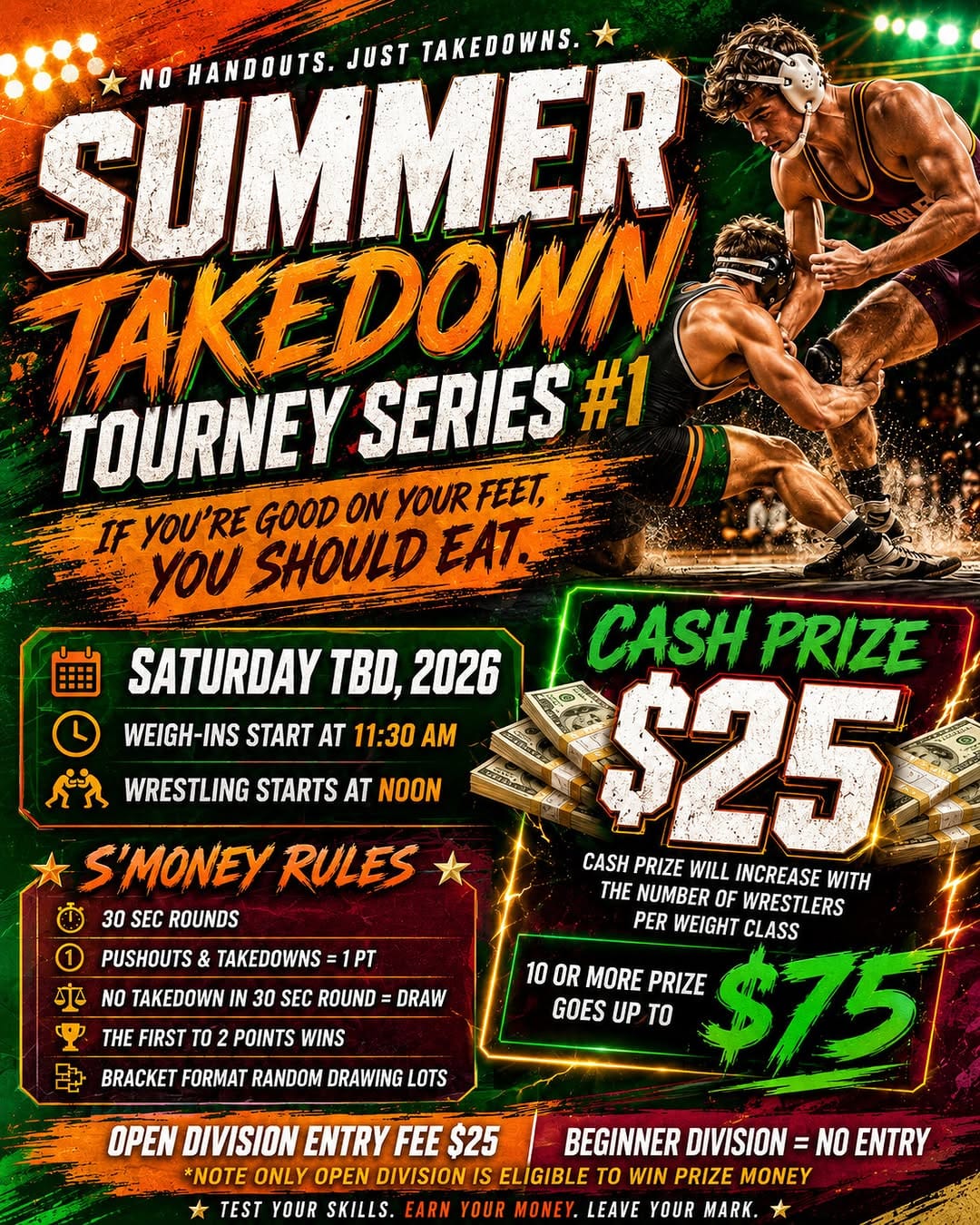 Post 2 by Wrestling Club at FAMU on Instagram (image)