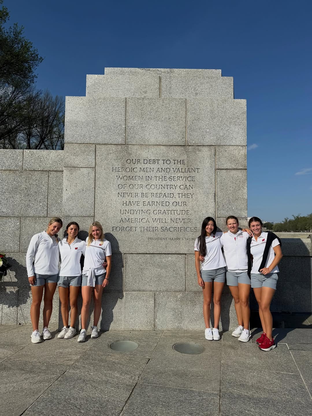Post 2 by Wisconsin Women's Golf on Instagram (carousel)