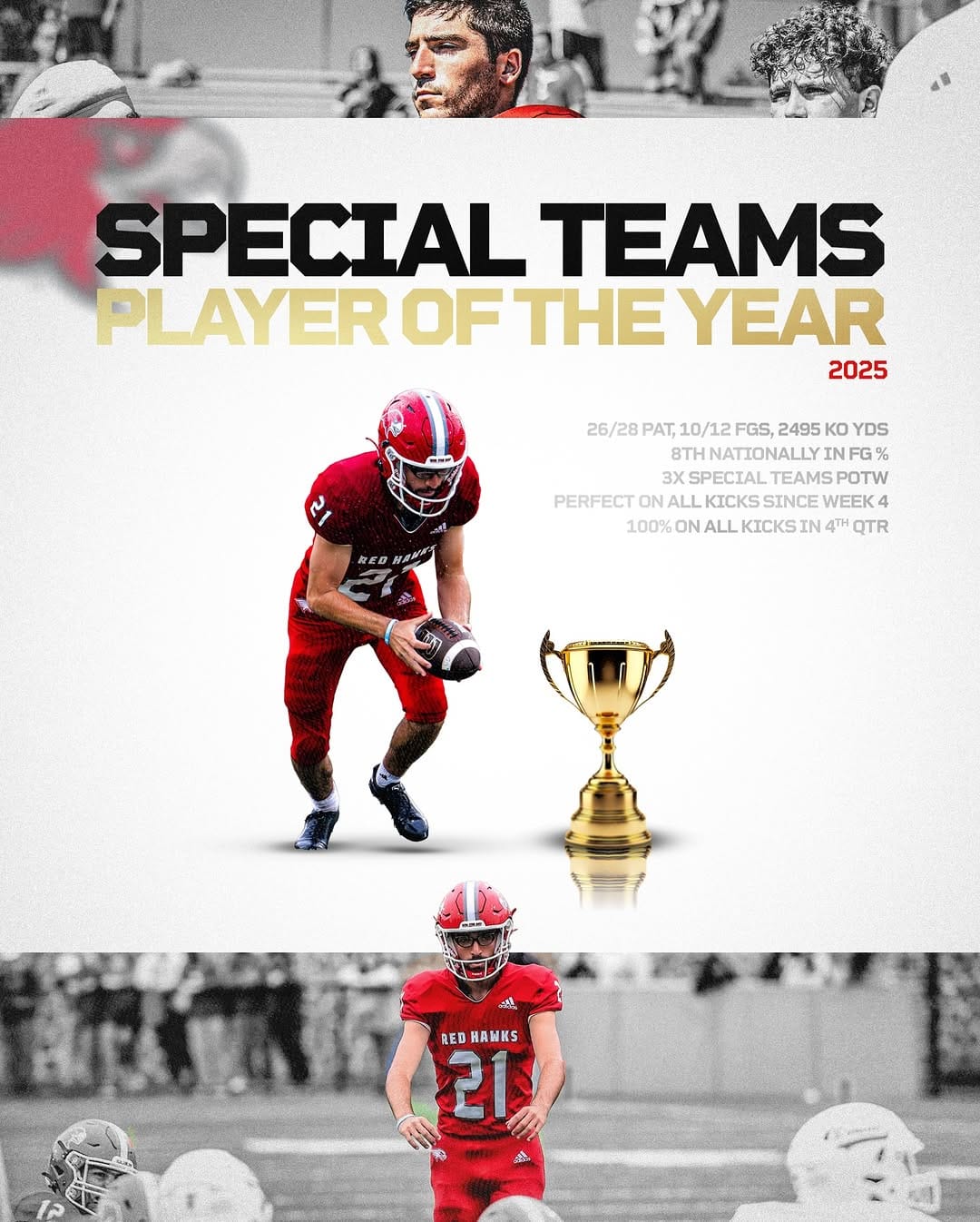 Post 9 by Montclair State Football on Instagram (carousel)