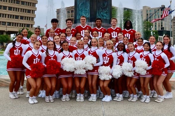 Post 1 by Indiana Cheerleading on Instagram (carousel)