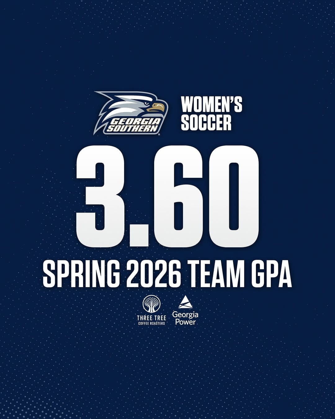 Post 3 by Georgia Southern Women’s Soccer on Instagram (carousel)