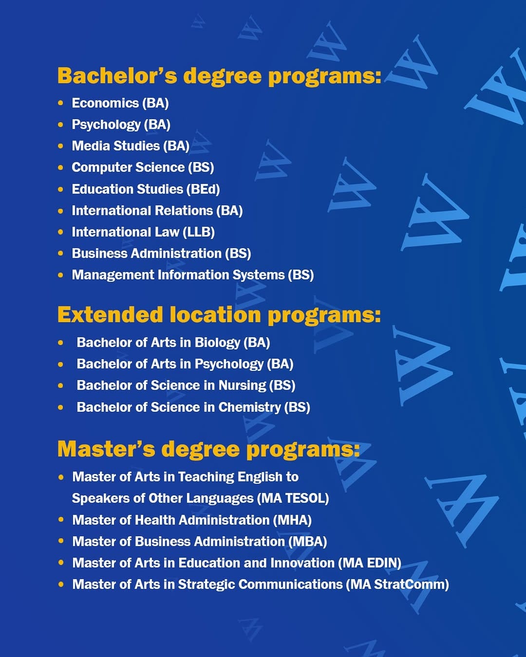 Post 8 by Webster University Tashkent on Instagram (image)