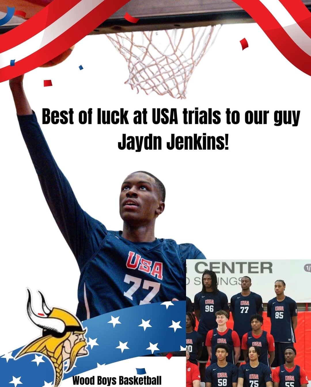 Post 4 by Archbishop Wood Basketball on Instagram (image)