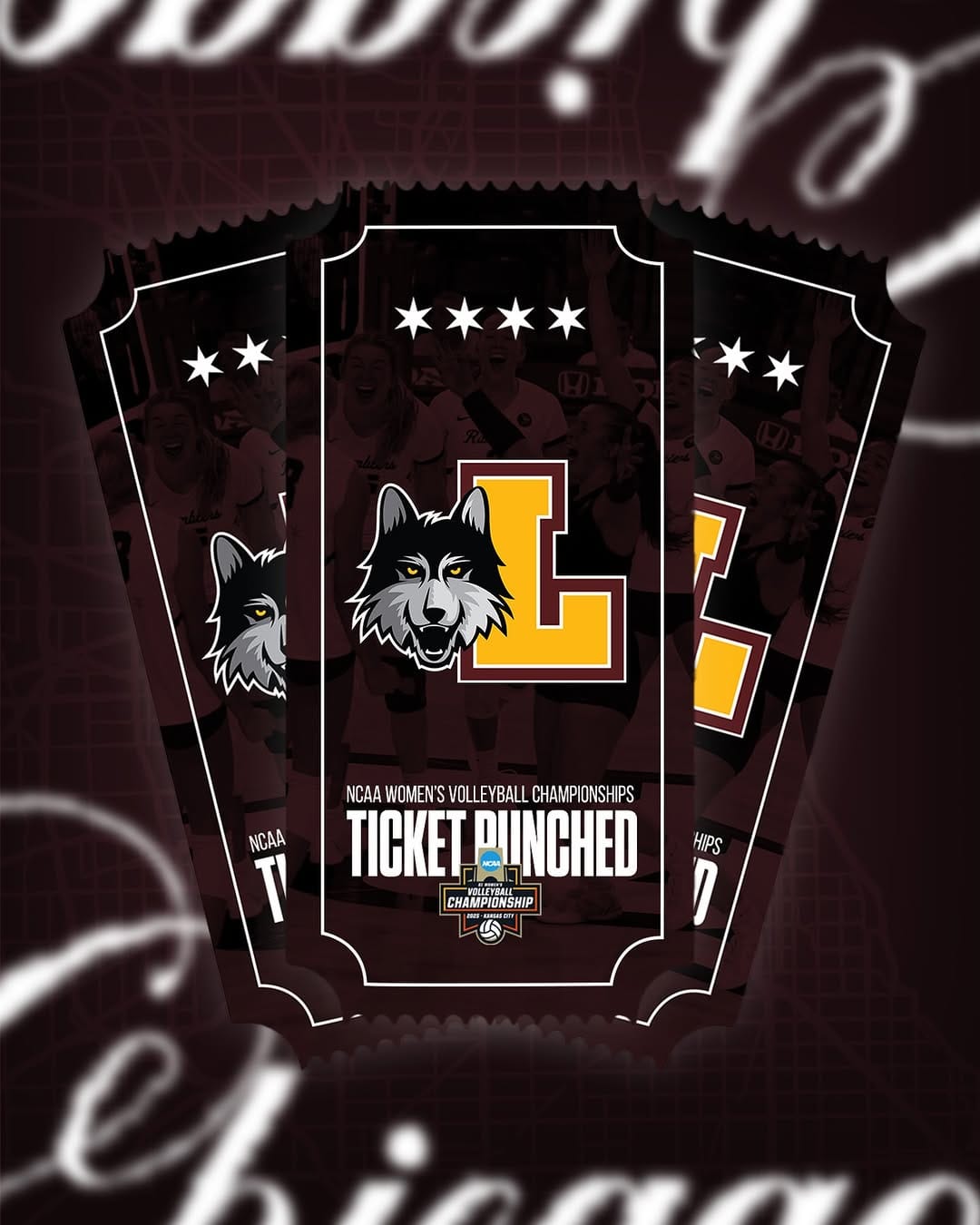 Post 9 by Loyola Women’s Volleyball on Instagram (image)