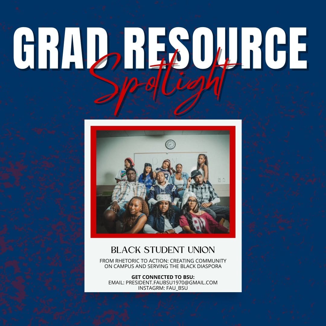 Post 8 by FAU Black Student Union on Instagram (image)