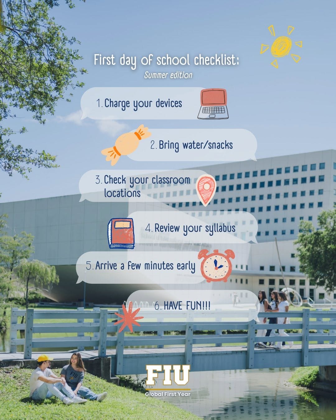 Post 6 by Global First Year at FIU on Instagram (carousel)