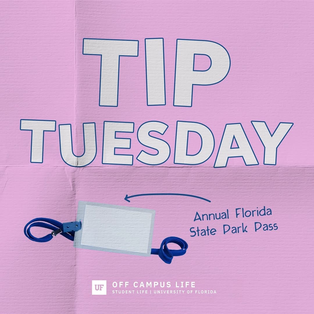 Post 3 by UF Off Campus Life on Instagram (carousel)