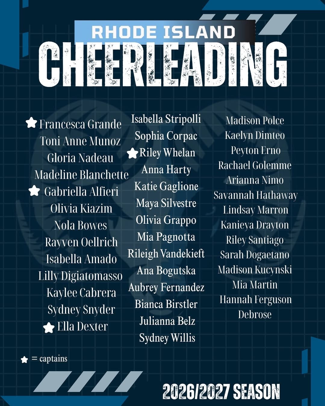 Post 2 by URI Cheerleading on Instagram (image)