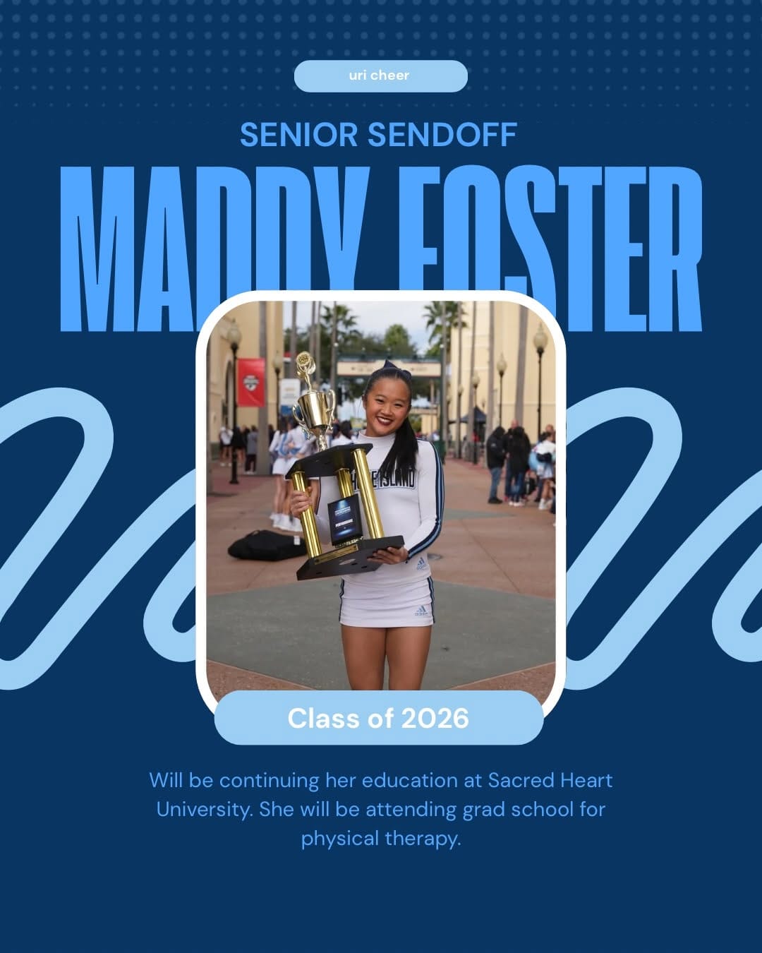 Post 3 by URI Cheerleading on Instagram (carousel)