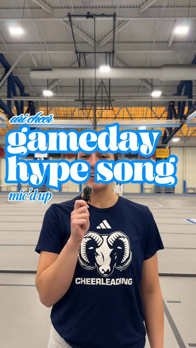 Post 6 by URI Cheerleading on Instagram (video)