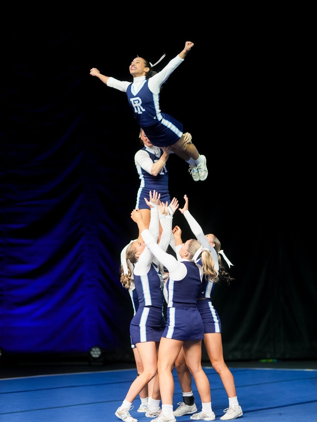 Post 10 by URI Cheerleading on Instagram (carousel)