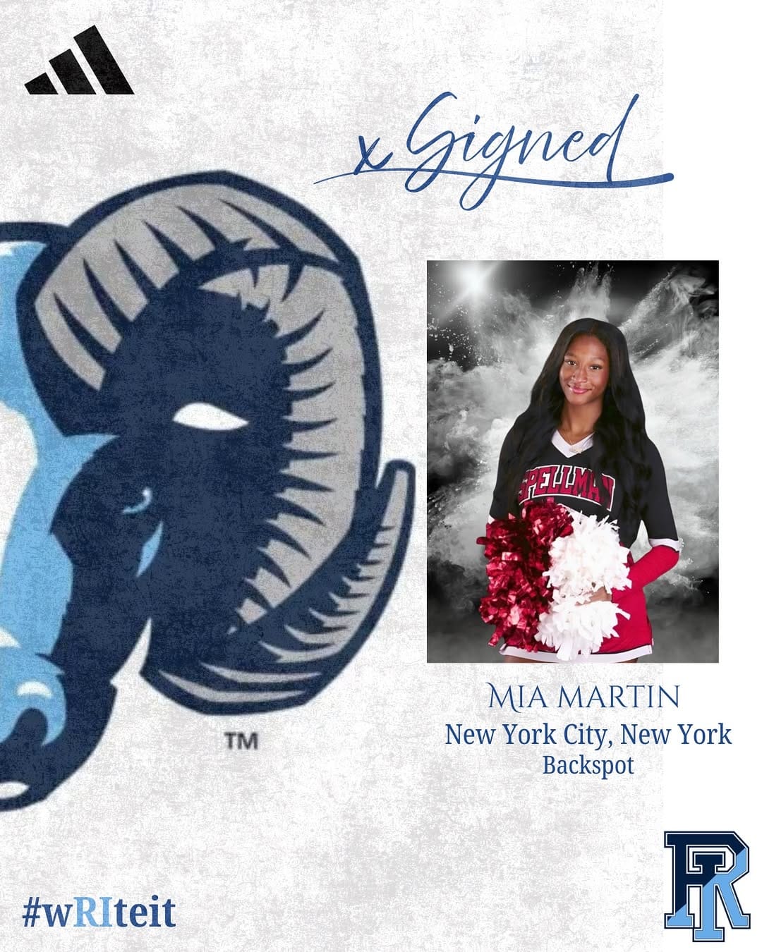 Post 4 by URI Cheerleading on Instagram (image)