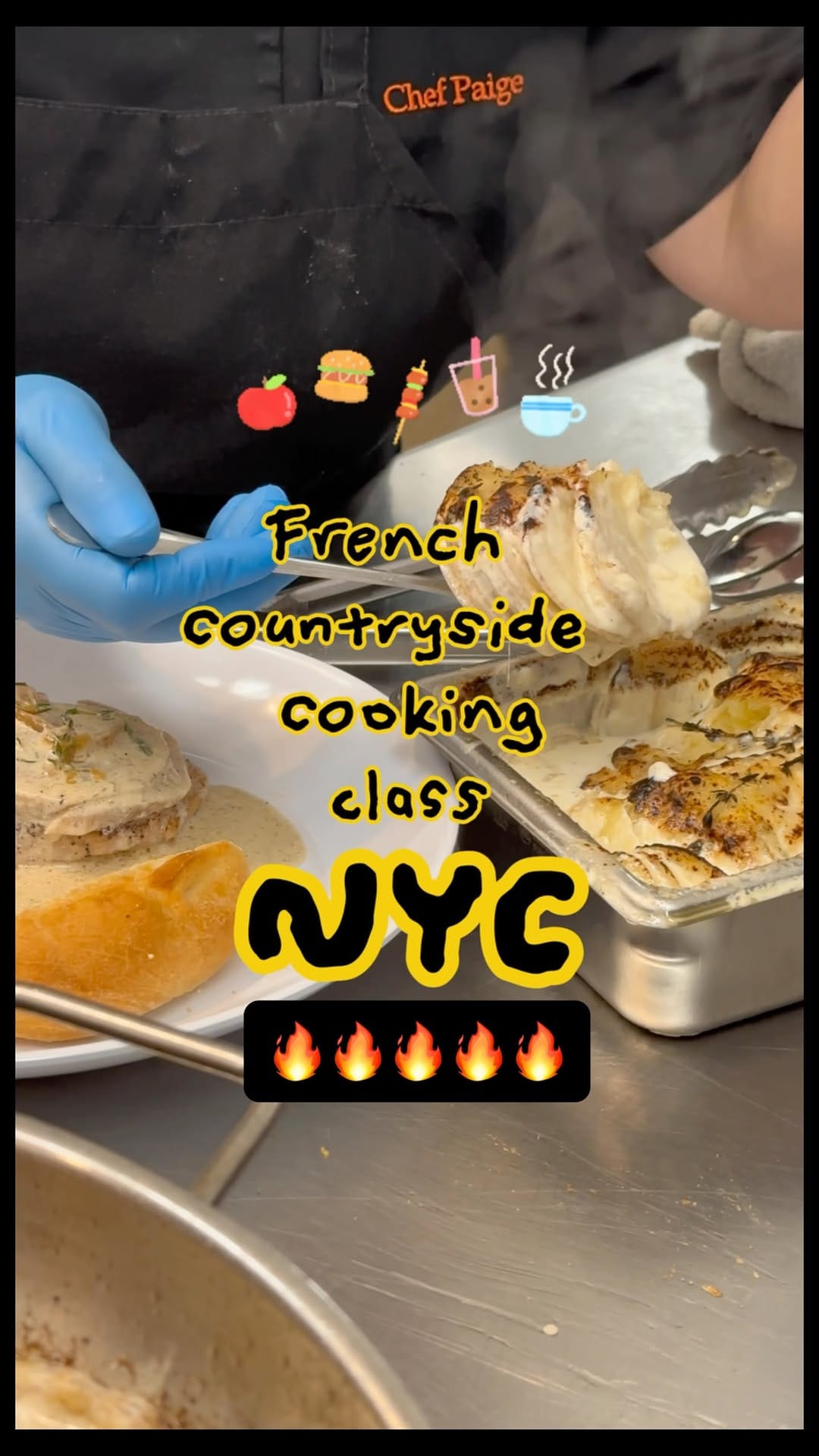 Post 7 by Selfup Cooking Classes in Boston & New York on Instagram (video)