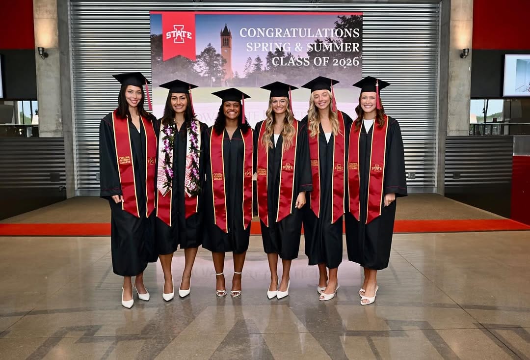 Post 7 by Iowa State Volleyball on Instagram (image)