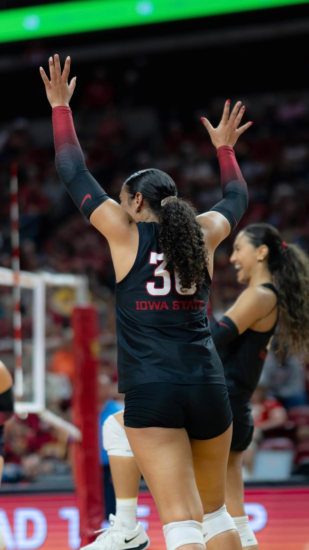 Post 5 by Iowa State Volleyball on Instagram (video)