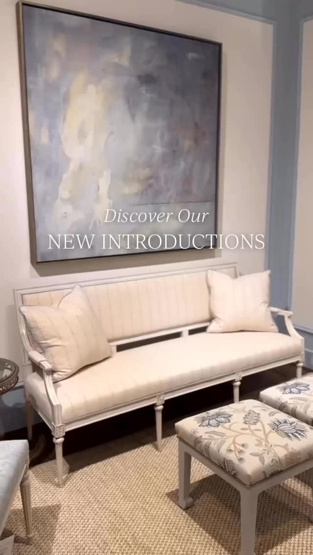 Post 4 by Jessica Charles Furniture • Fine Accent Upholstery on Instagram (video)