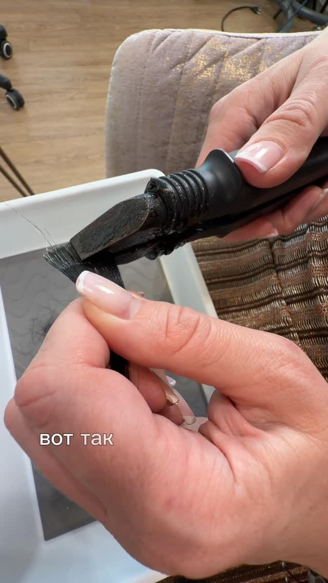 Post 2 by Обучение наращиванию волос | YK Beauty Academy on Instagram (video)