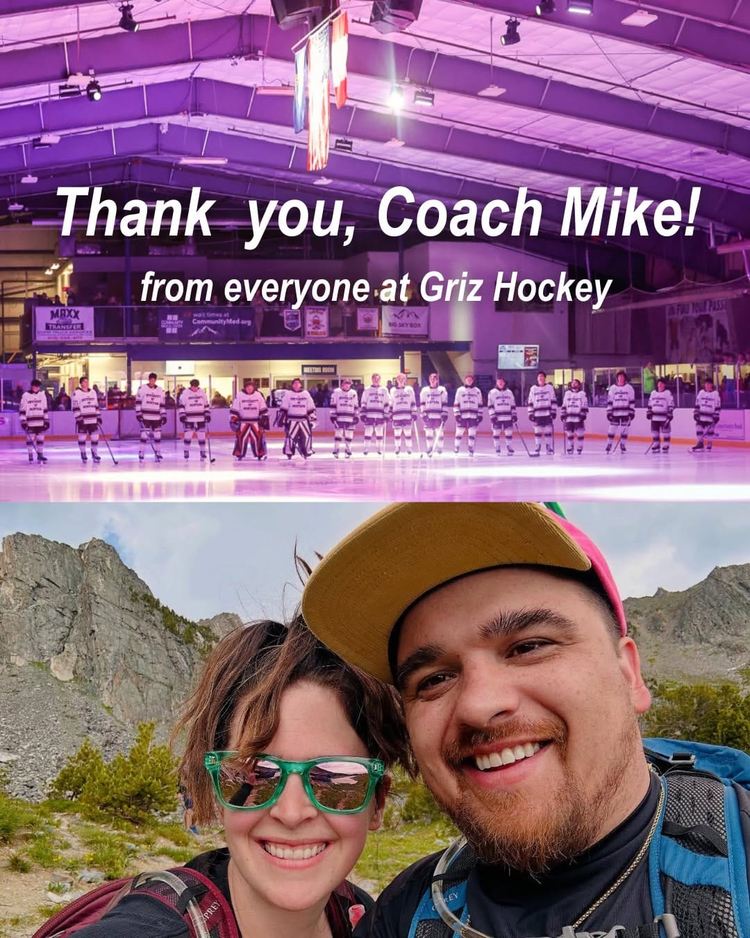 Post 7 by University of Montana Hockey on Instagram (carousel)