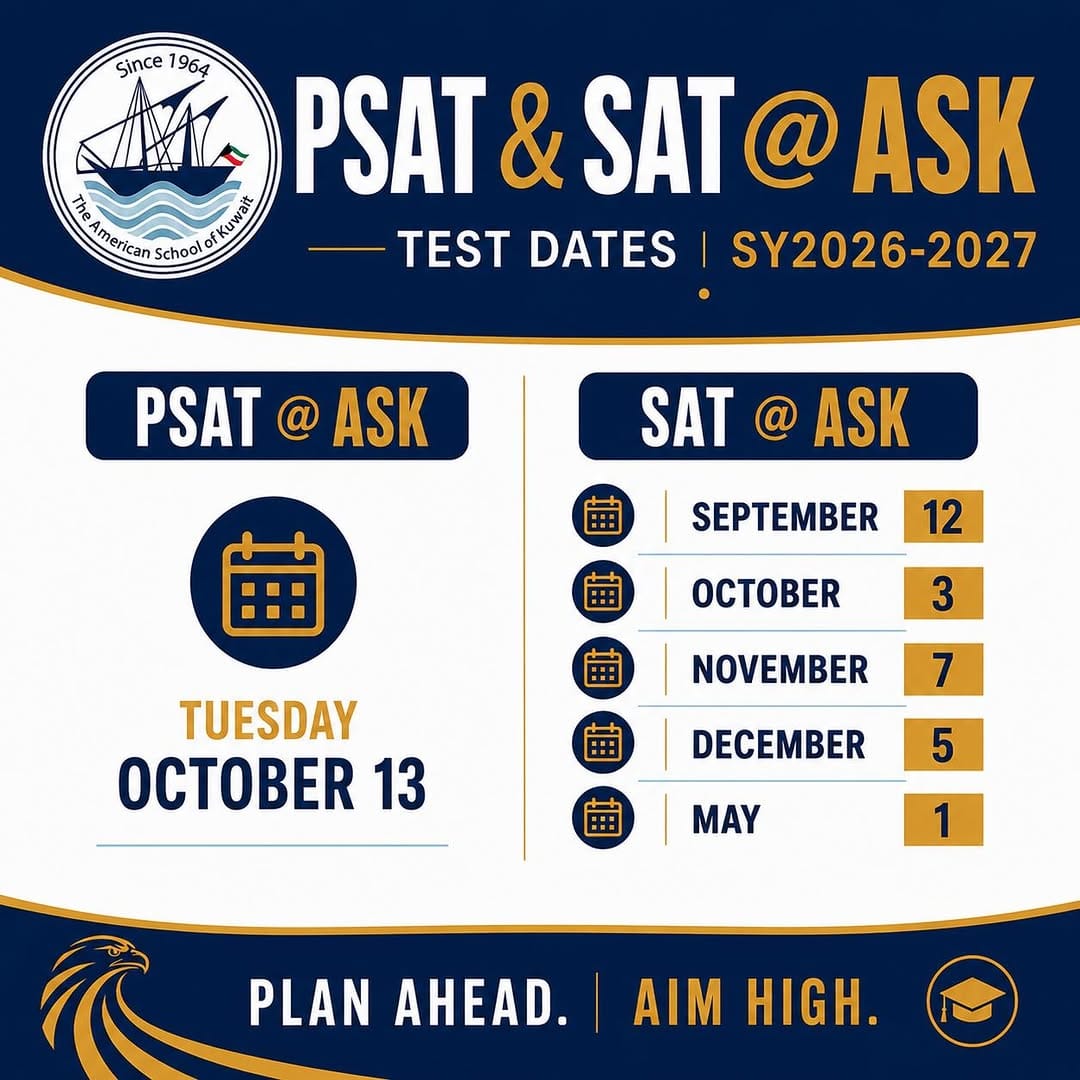 Post 2 by American School of Kuwait on Instagram (image)