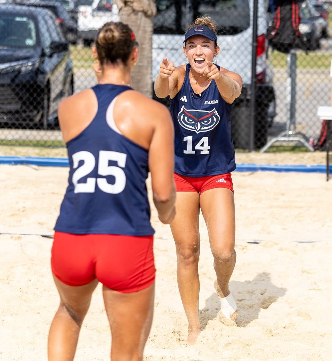 Post 7 by Florida Atlantic Beach Volleyball on Instagram (carousel)