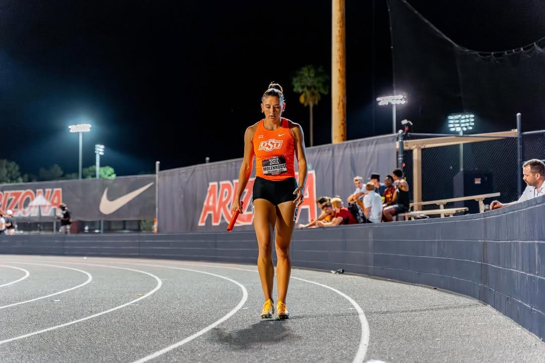 Post 3 by Oklahoma State XC/T&F on Instagram (carousel)