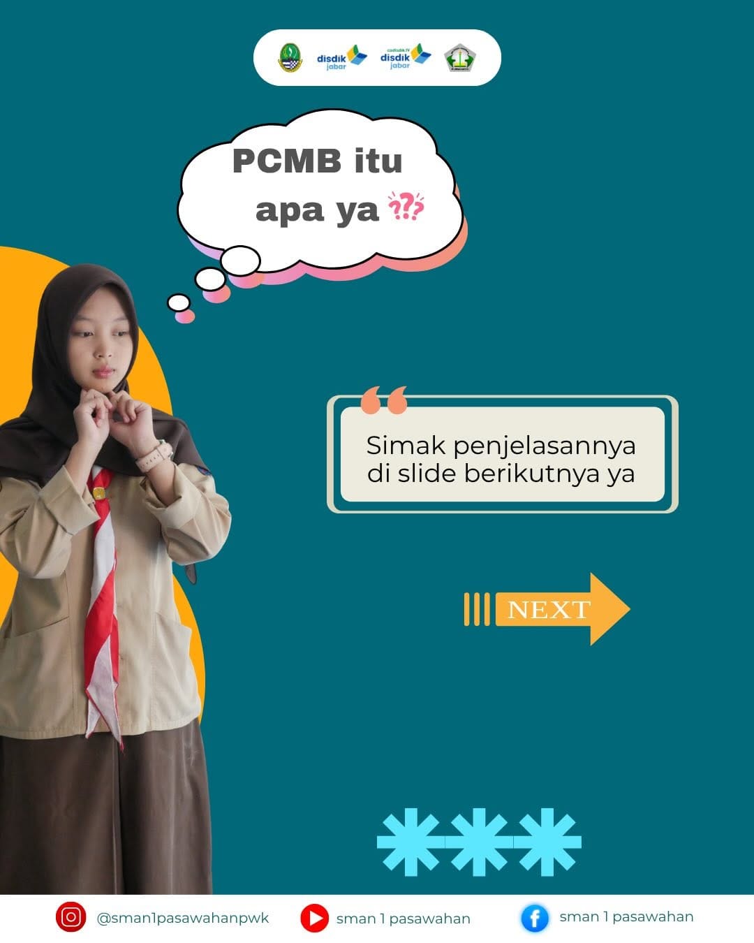 Post 3 by SMAN 1 Pasawahan on Instagram (carousel)