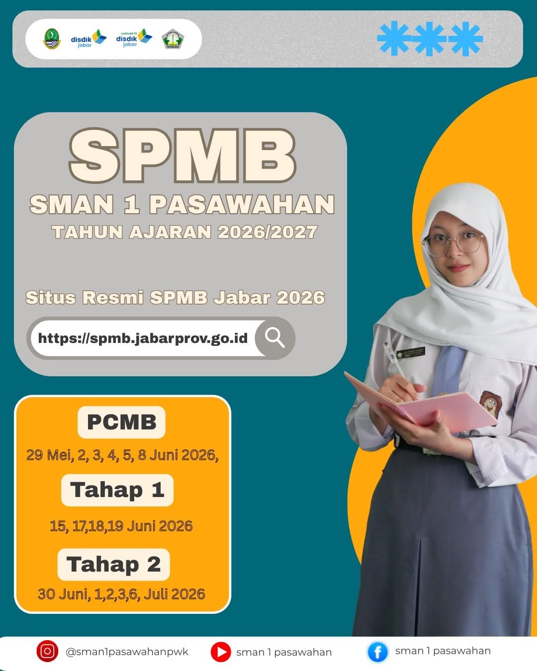 Post 4 by SMAN 1 Pasawahan on Instagram (carousel)